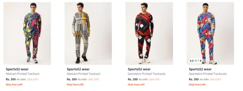 Image of Sports52 wear Men's Tracksuits upto 80% Discount