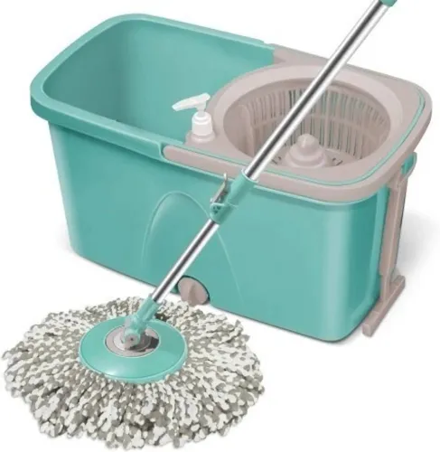 Image of Spotzero by Milton CLASSIC SPIN Mop Set (Green)