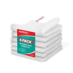 Spotzero by Milton Wire Dish Cloth Pack of 6