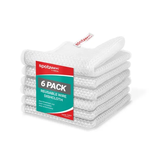 Image of Spotzero By Milton Steel Wire Dish Cloth Pack of 6
