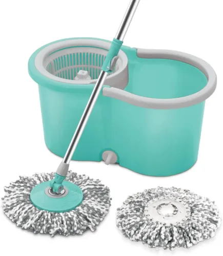 Image of Spotzero by Milton WHEELY SPIN Mop Set (Green)