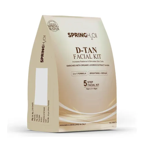 Image of Spring H2O D-Tan Brightening Facial Kit 50g