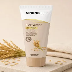 Spring H2O Rice Water Face Wash
