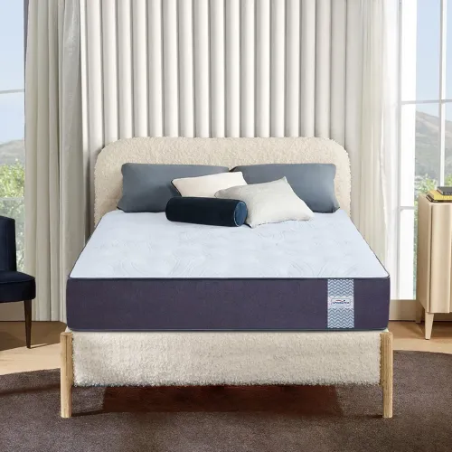 Image of Springtek Hybrid Hard & Soft Dual Comfort King Size Mattress (78x72x6 Inch)