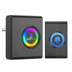 Spromoce Wireless Doorbell for Home 1000FT Long Range Door Bell