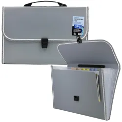 SPS 13 Pocket Expanding File Folder with Handle