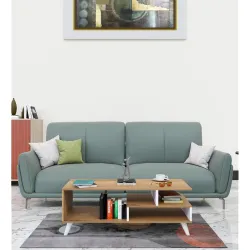 SPYDER CRAFT Modern Wooden Coffee Table