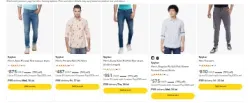 Spykar Men Fashion Clothes Minimum 70% Discount