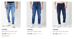 Spykar Men Jeans Minimum 70% Discount