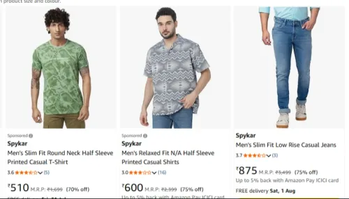 Image of Spykar Men's Clothing Upto 83% OFF