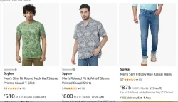  Spykar Mens Clothing Upto 83% OFF