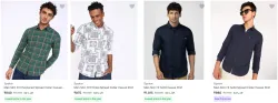 Spykar Mens Casual Shirts at minimum 64% Discount