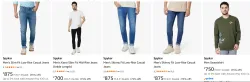 Spykar mens Clothing up to 75% Discount