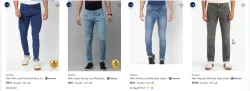 Spykar Mens Jeans at minimum 70% Discount