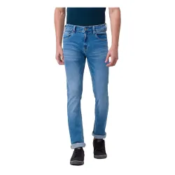 Spykar Mens Ricardo Straight Fit Mid Rise Casual Jeans