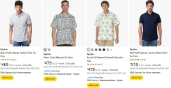 Spykar Mens Shirt at minimum 72% Discount