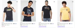 Spykar Mens T Shirts at minimum 70% Discount