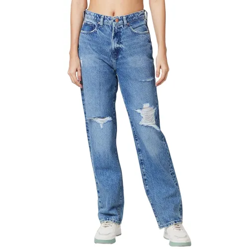 Image of Spykar Women's High Rise Straight Jeans