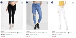 Spykar Womens Jeans at minimum 82% Discount