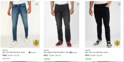 Spyker Mens Jeans upto 72% discount 