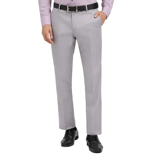 Image of squarefashions Men's Slim Fit Formal Trousers