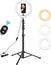 Sr Plaza 14 Selfie LED Light, Phn Holder