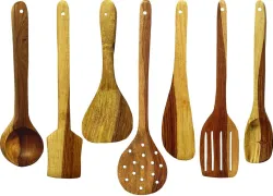 SRE 27 Wooden Spatula  (Pack of 7) ₹106+7 Super Coin