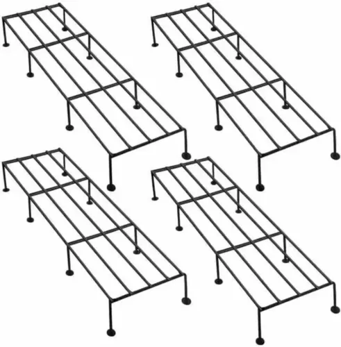 Image of Sree Retails Metal Plant Container Set – 4 Pc