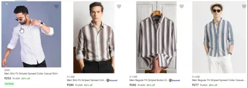 Image of SRGI Men Casual Shirt up to 86% Discount 