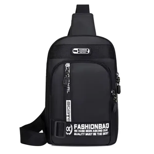 Image of SRZ Water Resistant Crossbody Sling Bag 4 Pockets Adjustable Strap