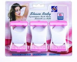 SSG Body Shave for women Disposable Razor, Po6