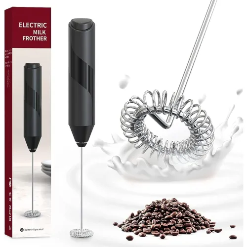 Image of sshop Electric Milk Frother Handheld Foam Maker