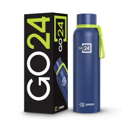 Stainless Steel Insulated Flask Bravo Denim Blue 980ml