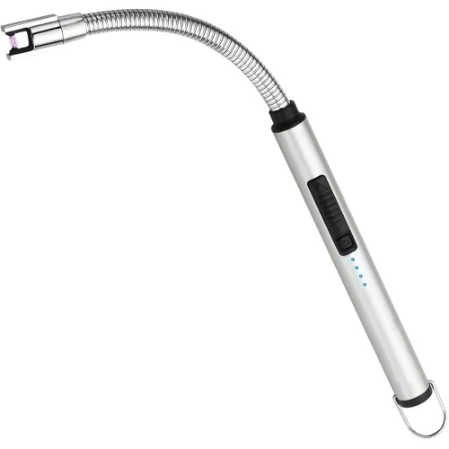 Image of Stainless Steel Electric Rechargeable Gas Lighter 