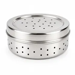 Stainless Steel Green Coriander & Curry Leaves Storage Box