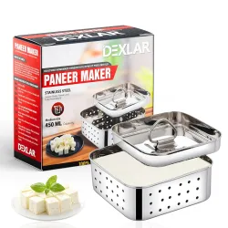 Stainless Steel Paneer Maker Mould Press (450ml)