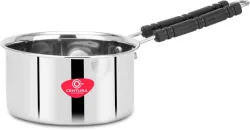Stainless Steel Sauce Pan, Milk Pan, Tapeli, Patila, Cookware Flat Pan 800ML Sauce Pan 14 cm