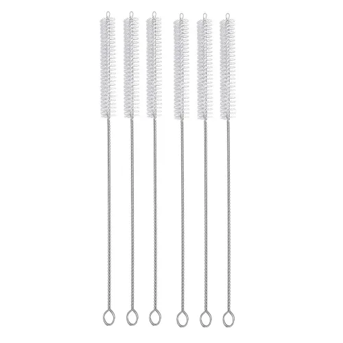 Image of Stainless Steel Straw Cleaning Brushes (6)