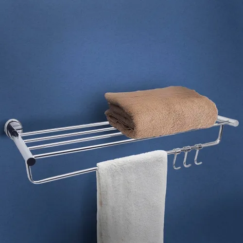 Image of Stainless Steel Towel Rack for Bathroom (Pack of 1)