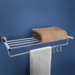 Stainless Steel Towel Rack for Bathroom (Pack of 1)