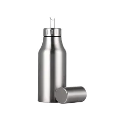 Stainless Steel Oil Dispenser Bottle for Kitchen 1 Litre | Leak Proof Oil Pourer | Olive Oil Container | Kitchen Oil Storage Bottle
