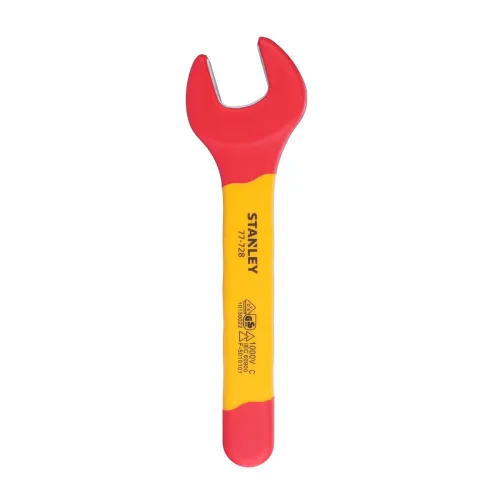 Image of Stanley VDE Insulated 22mm Open-End Wrench
