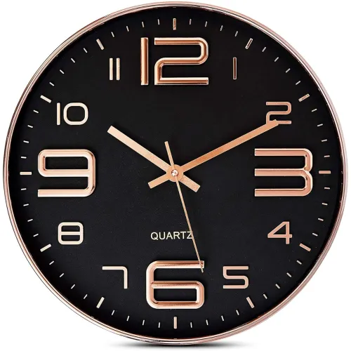 Image of STAR WORK Quartz 12 Inches Wall Clock 