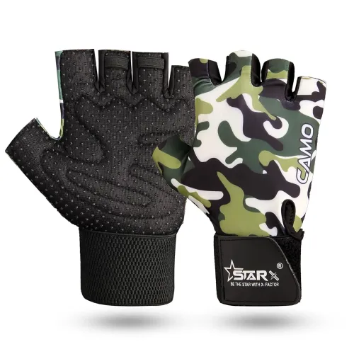 Image of STAR X Punch Gym Gloves Brown for Men and Women