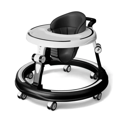 Image of StarAndDaisy Foldable Baby Walker Black