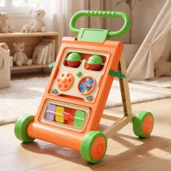 StarAndDaisy Musical Activity Walker (Orange, Green)