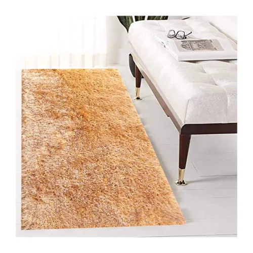 Image of Starar Decor Fluffy Fur Shaggy Carpet 2x4 Feet Polyester Rug