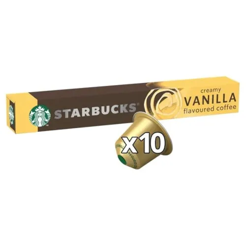 Image of Starbucks Nespresso Creamy Vanilla Coffee Pods