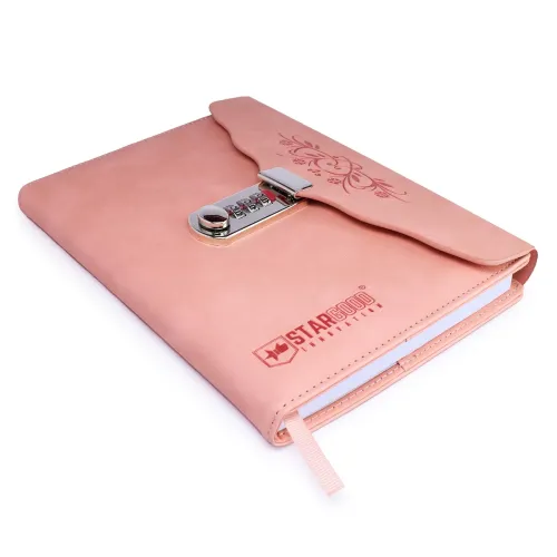 Image of Stargood A5 Password Lock Leather Diary