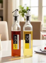STARKENDY 500 ml Cooking Oil Dispenser Set (Pack of 2)